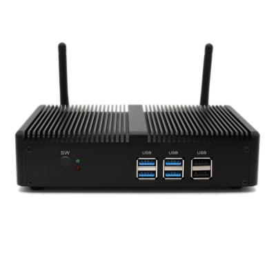 China Barebone PC NUC i3 6006U 7167U Pocket PC Educational Fanless Mini Desktop Computer for Office for sale