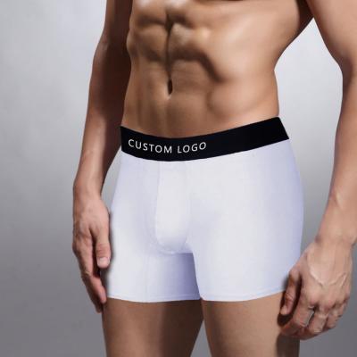 China Custom Logo Best Quality Bamboo Underwear Men's Briefs And Boxers Breathable Underwear Factory for sale