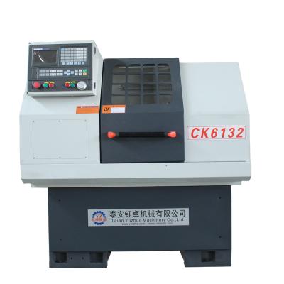 China CNC Mini Turning Lathe Machine High Precision Automatic Low Cost Machinery Repair Shops CK6132 Small Mini CNC for sale