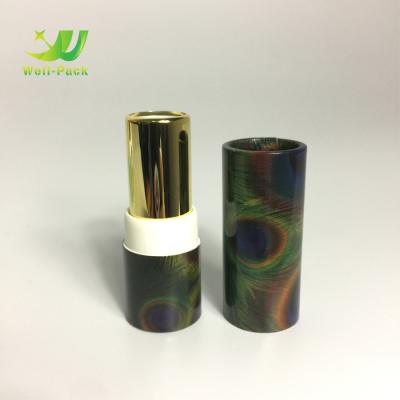 China Costom Eco - Friendly Lip Balm Paper Tube Empty Lipstick Tube for sale