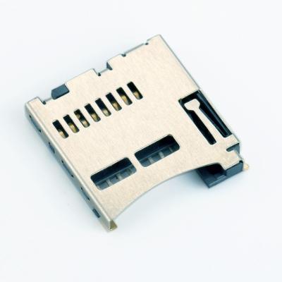 China Hot Sale PCB Factory Wholesale Price Tf-Mr03-Ap04-Bk-Xx T-Flash PCB Connector for sale