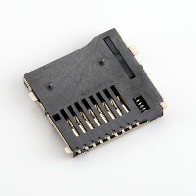 China LCP UL94V-0 Low Price Good Quality Tf-08fd03-5t09-Xx-P5 T-flash Board Connector Boost for sale