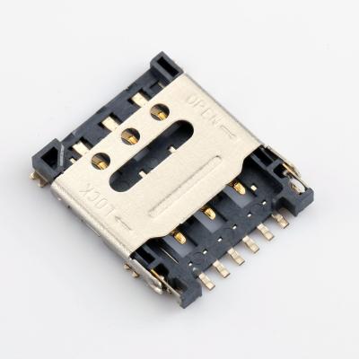 China PCB Factory Directly Sell Sd0626-Na1050h15-P5 Sim Card Connector Nano for sale