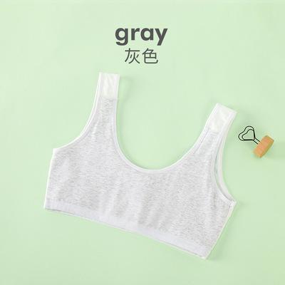 China Developmental Girls Breathable Thin Junior High School Students Cotton Tube Top Teenagers Sports Breathable Girls Underwear Girls Invest for sale