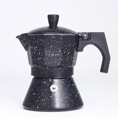 China High Quality Hotel Stovetop Moka Pot Espresso Coffee Maker for sale