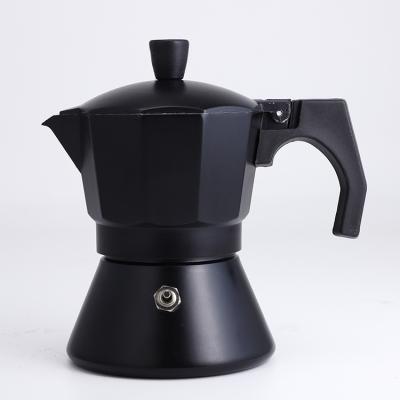 China Wholesale Aluminum Hotel Coffee Machine Stovetop Coffee Machine Mocha Espresso Maker for sale