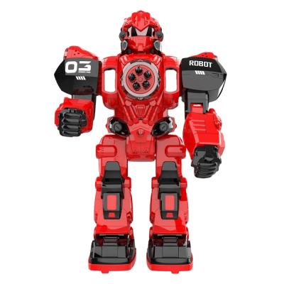 China Toy Funny RC Toy With Sound Battery Operated Robot And Lightweight Electronic Robot For Kids Toy Robot Christmas Gifts for sale