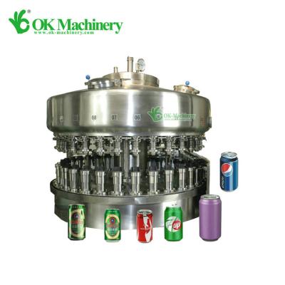 China Manufacturer Price 12-1 Whole Line Can Filling Beverage Machine BK145 Machine for sale