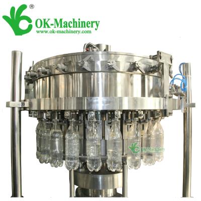 China Automatic Carbonated Beverage Drinks Filling Line Machinery / Packing Line For Carbonated Drinks for sale