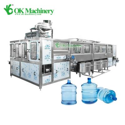 China Manufacturer price of stainless steel food filling line 5 gallon for sale