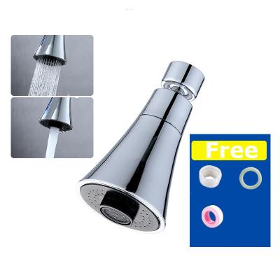 China Pull Out Spray Faucet Splash Proof Head Kitchen Extension Water Saver Filter Mesh Water Saving Pressurized Universal Rotary Spout Aerator for sale