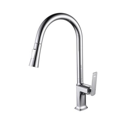 China Thermostatic Splashproof Main Faucet Sink Kitchen Faucet Extension Swivel Bubbler Faucet New Pull Out Hot And Cold for sale