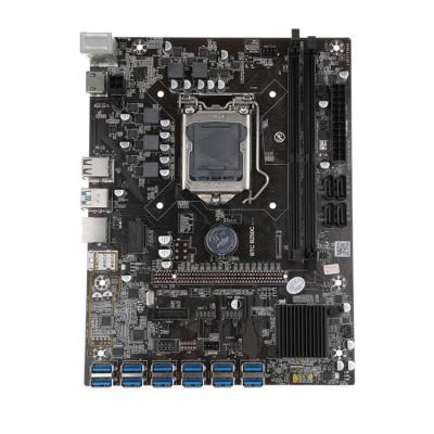 China Original Brand Stock Motherboard 12USB 4 SATA 16GB B250 Desktop Motherboard for sale