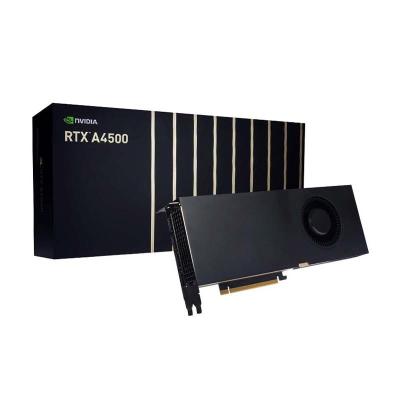 China Workstation NVIDIA RTX A4500 20GB GDDR6 CCE PCIe 4.0 AMP AMP Architecture 3D Modeling A4500 Rendering for sale