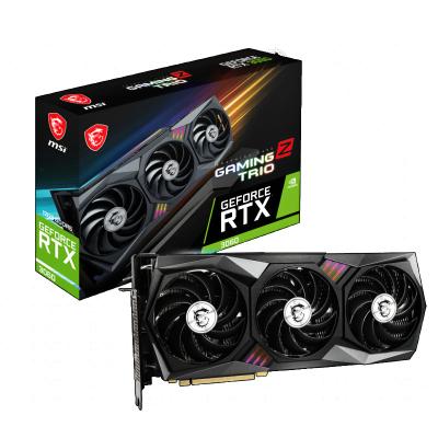 China MSI GeForce RTX3060 12G GDDR6 Three Gaming Fans Graphics Card GPU RTX 3060 MSI Game Z TRIO for sale