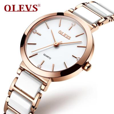 China 2022 Chronograph OEM ODM Brand Women Luxury Quartz Waterproof Stainless Steel Watch OEM Supply Fashion Business Wrist Lady Analog Watch for sale