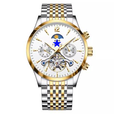 China 2022 Waterproof Automatic Mechanical Watches For Men Montre Homme Reloj 816 Stainless Steel Luxury Watches Men's Wristwatch for sale