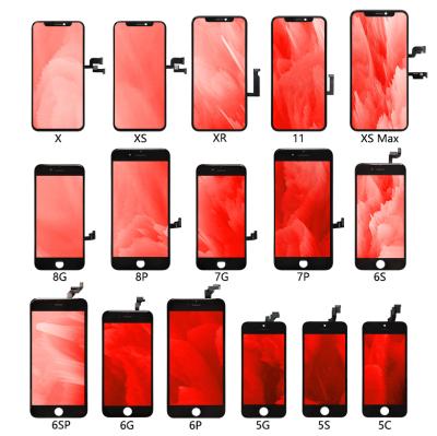 China OEM quality lcd for iphone 100% test ok for iphone 7 screen for iphone X display lcd for iphone for sale