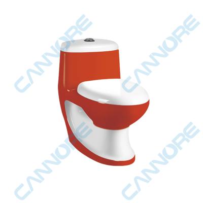 China Hotel Sanitary Washdown Double-Flow China Toiletries Supplier Ceramic WC One Piece Toilet for sale