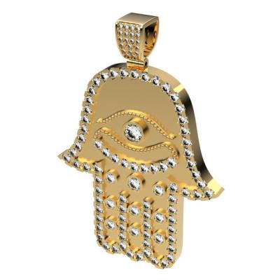 China New Listing Retro Hiphop Creativity Charm Pendants Claw Set Silver Custom Hiphop Charm for sale