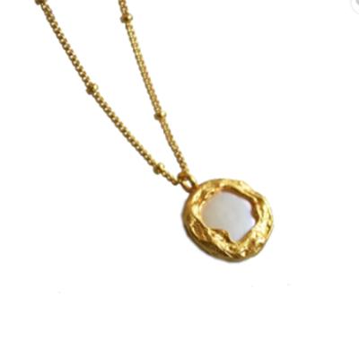 China China Popular Selling Casual / Sporty Gold And Pearl Necklace for sale