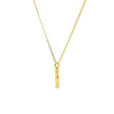 China 2021 Letter Necklace Trendy Jewelry Necklace Women Gold Plated Initial Fashion Accessory for sale