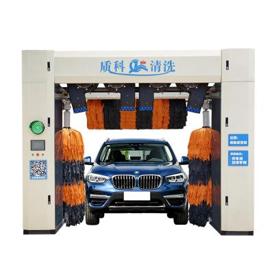 China Professional Car Wash Brush Rolling Car Washing Machine With Fast Car Washing Speed for sale