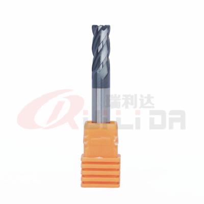 China 3/8“ 1/8“ 1/4“ Bullnose-Snijder 6mm Straal 0,5 van de Beëindigenmolen de Fluiten van HRC50 4 Te koop