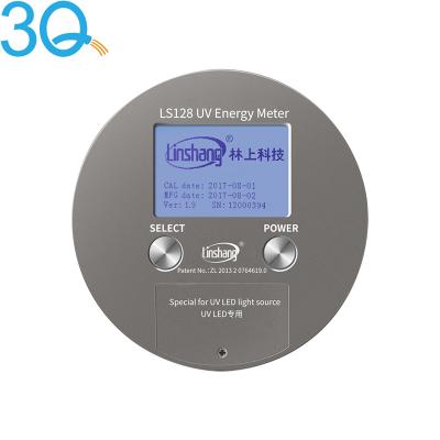 China EnerMeter Ls128 Power UV Puck Integrator With Power Temperature Curve UV Energy For Uva Led UV Cure DIAMETER 120MM*THICKNESS 13MM for sale