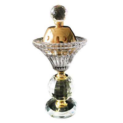 China Creative living room car decoration european crystal crafts incense burner for sale