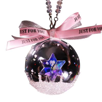 China Hot Sale High Quality Crystal Crafts Christmas Decoration Crystal Ball Decoration zu verkaufen