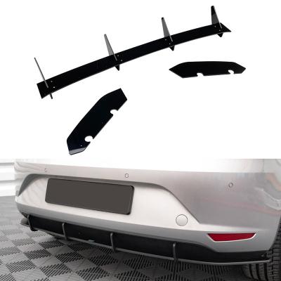 China Factory Wholesale Car Styling Plastic Rear Bumper Trim For Seat Leon Hatchback Mk 3 for sale