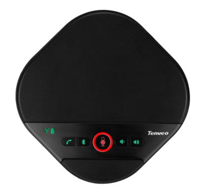 China EZCast Omnidirectional Free Driver USB Handsfree Wireless Speakerphone for Business Laptop Computer Conference for sale