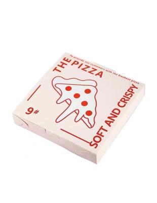 China Recycled Materials Wholesale Custom Custom All Size Corrugated Kraft Paper Pizza Boxes for sale