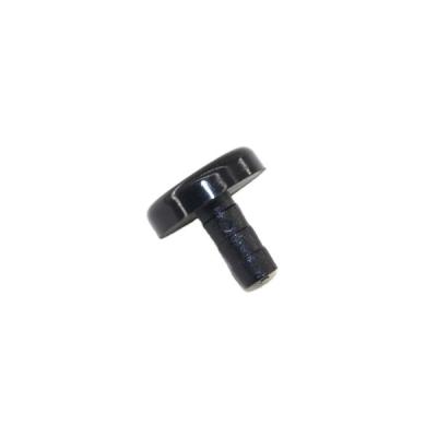 China Hot Selling Popular Nylon Round Head Nylon Screw Black Plastic Fasteners for sale