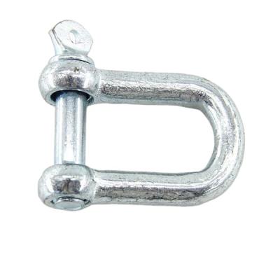 China Popular Steel White Galvanized Straight Shackle Heavy Industry Iron U Toggle Fasteners for sale