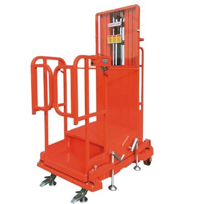 China Hotels Manufacturer High Altitude Electric Stacker Half In Stock Semi Electric High Reclaimer for sale