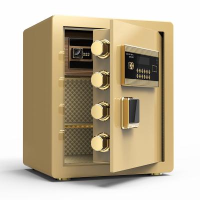 China Cold Rolled Steel Customized coffre fort jewelry smart safe deposit box hidden hotel room safes box caja fuertes for sale