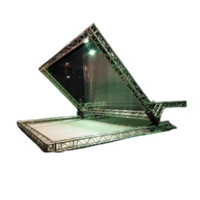 China High Transparency And Definition Stage Display Holographic Reflective Projection Performance Film for sale