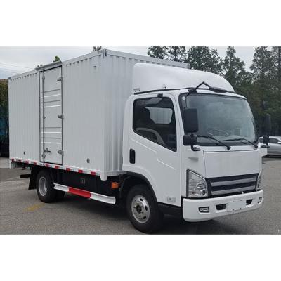 China Storage Cargo Box Truck Trucks Mini To 1 Ton 3 Ton Cargo Truck 5800*2000*2100mm for sale