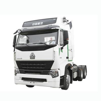 China Heavy Duty Tractor Head 420HP Howo ZZ4257V3241W Tractor Trailer 6800*2496*2958 mm for sale