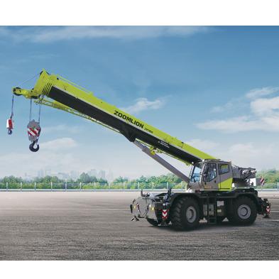 China TRUCK CRANE Rough Terrain Truck Crane Off Road Lifting Machinery RT100 Price for sale