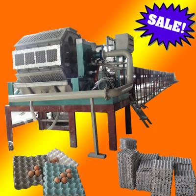 China paper pulp molding egg tray making machine for sale