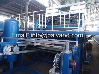 China Molded Pulp Egg Tray Machine for sale