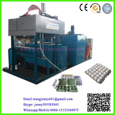 China automatic recycled waste paper pulp machine/egg tray machine/egg tray production line for sale