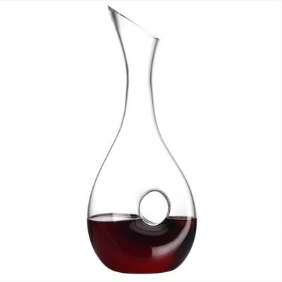 China High quality European style snail shape glass crystal household quick swollen decanter hand factory direct sales for sale