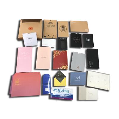 China paper & Cardboard Private Label Custom Your Own Logo Packaging Type Full Paper Boxes Cardboard Paper Envelope for sale