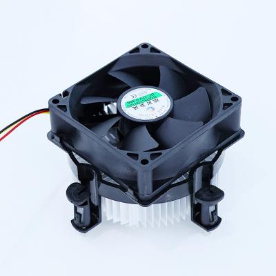 China Industrial Custom High Quality Aluminum Computer Heatsink CPU Cooler Combination Fan DC 12V CPU Fan for sale