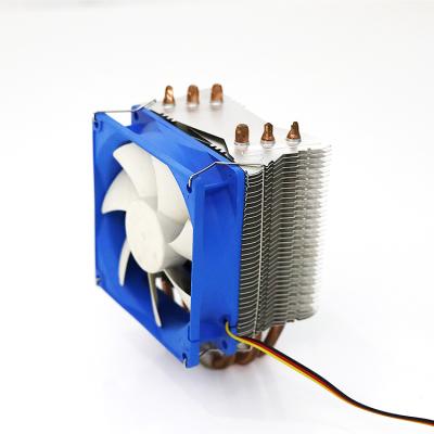 China Custom DC 12V Fan Copper Tube Combination 90mm CPU Fan Heatsink Cooler Industrial Cooling Master For Industrial Computer for sale