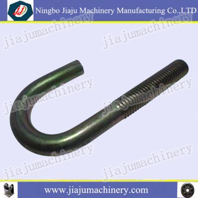 China Carbon Steel OEM Galvanized Steel J Bolt Factory in Ningbo of China for sale